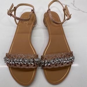 New Badgley Mischka Wedding Sandals